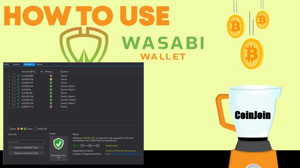 WASABI WALLET: Download an anonymous wallet for Bitcoin BTC