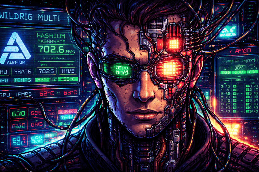 How to set up WildRig Multi on AMD for mining Alephium and altcoins